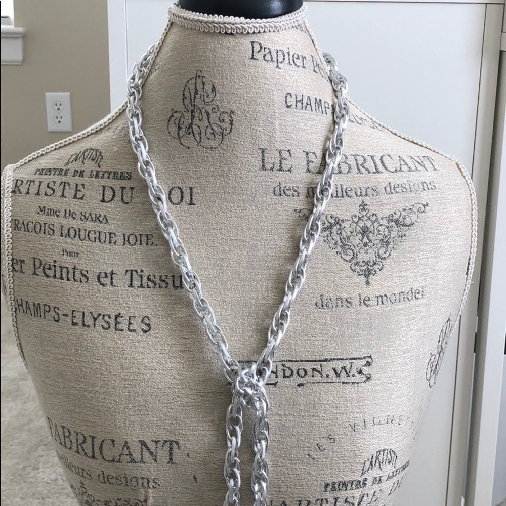 Silver necklace